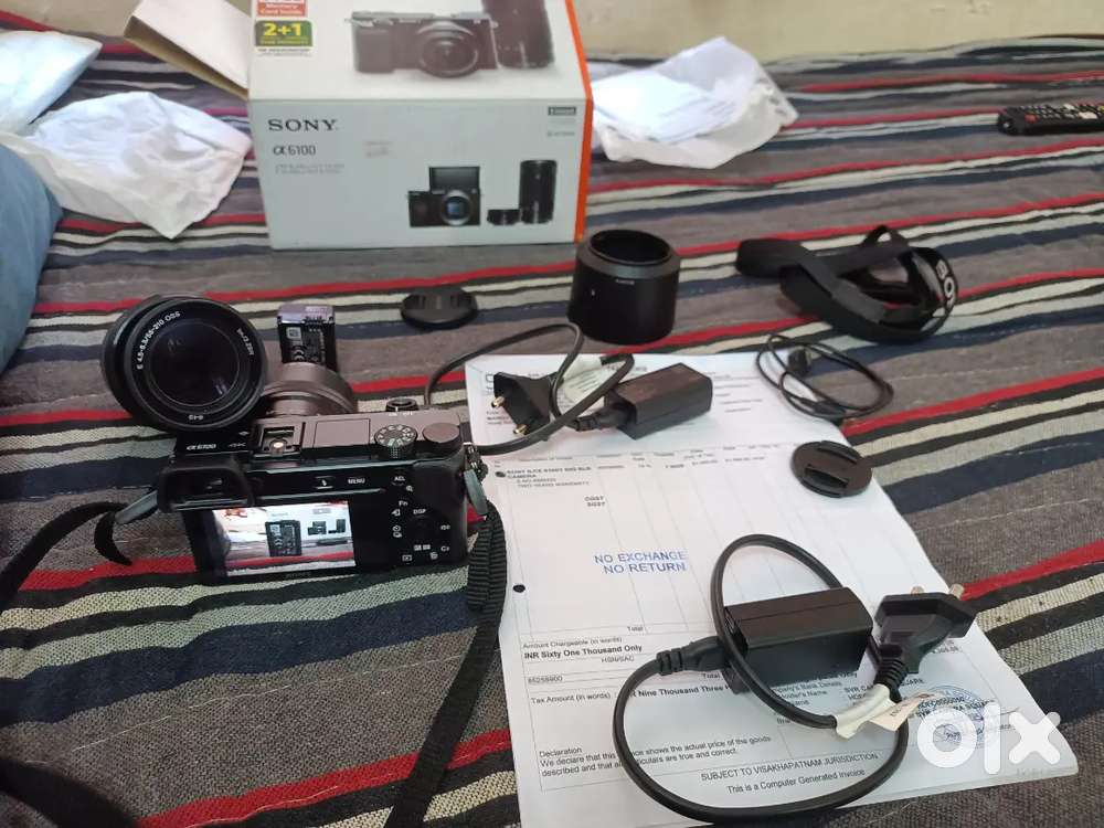 SONY ILCE 6100 DSLR CAMERA