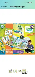 Leapfrog leapstart 3d interactive system