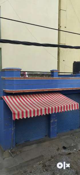 Rolling Roof shed for Shop.Red strip and white strip in colour.10ft length and Full rolling upto 6ft...
