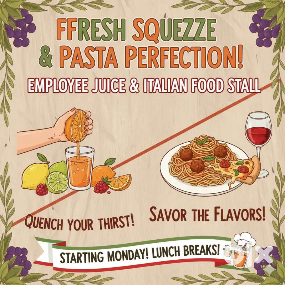 Juice maker sandwich maker