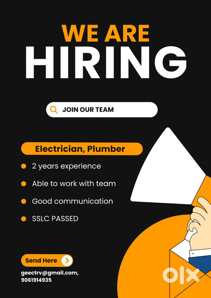 Electrician, Plumber