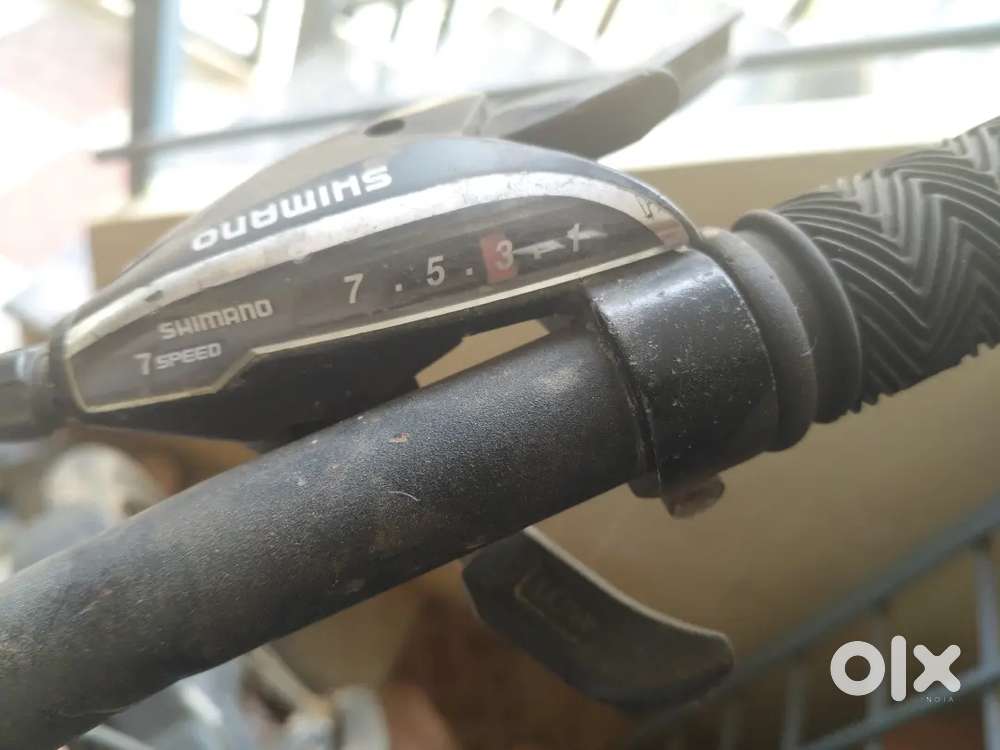 24inch 7 gear cycle black very good condition