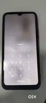 Vivo y 21 with box and charger