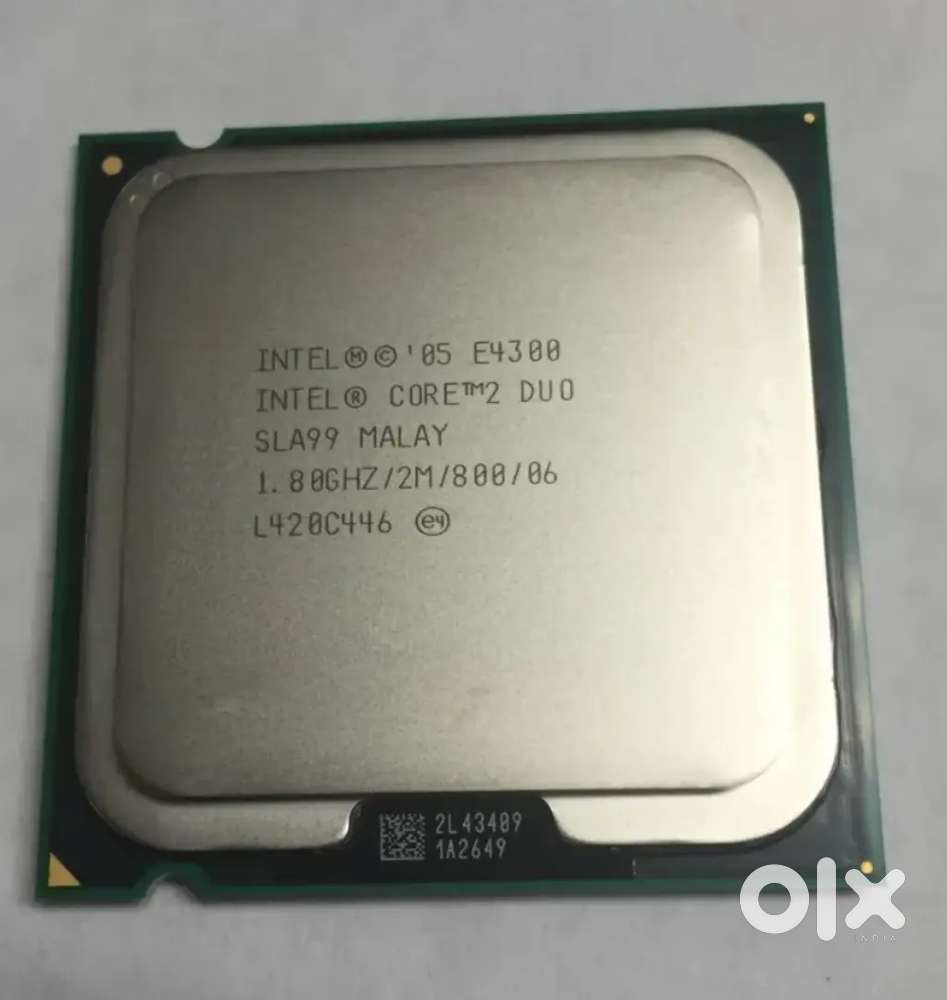 INTEL CORE DUO PROCESSOR AN OLD ANTIQUE PIECE