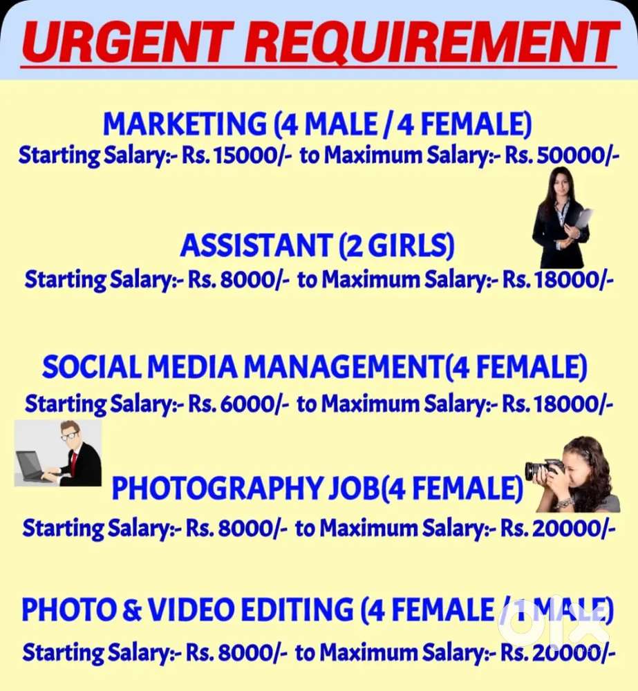 Urgent Requirement