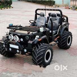 Willy Jeep modified by Bombay jeeps Open Jeep Mahindra Jeep modified