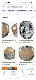 Automatic paper dona machine with 120 gsm paper roll