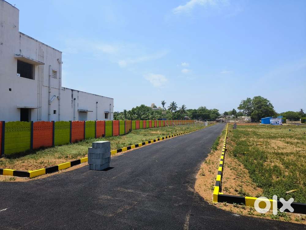 Best investment plots to buy  near by school and bus stop  DTCP