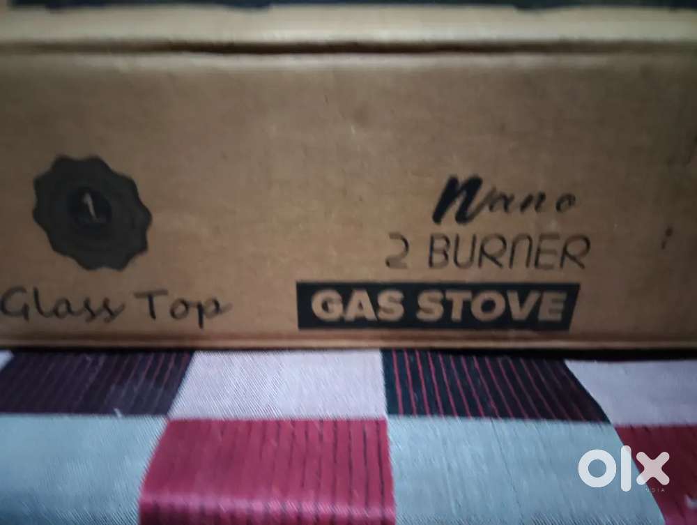 New gas stove 2 berner