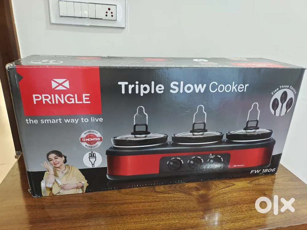 BRAND NEW PRINGLE Triple Slow Cooker
