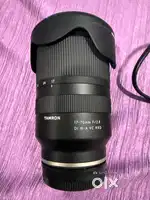 Sony Zv e10 with Tanron 17-70mm lens