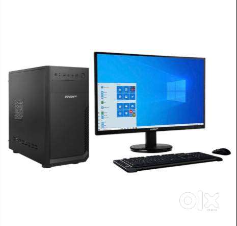High-Performance Desktop PC with 27 Monitor  Intel i7 10th Gen, 16G