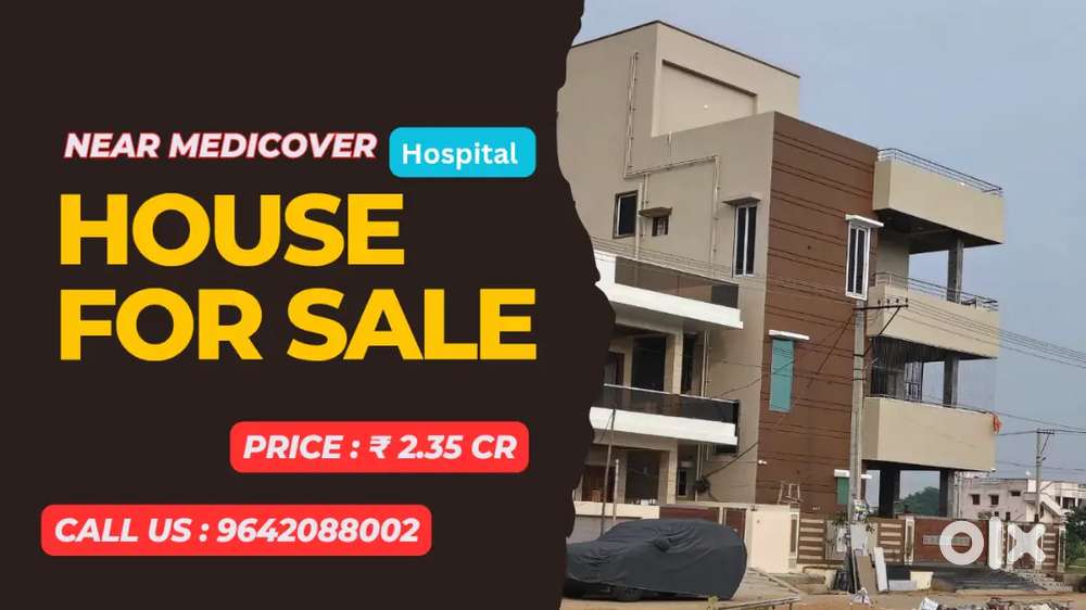 G+3 luxurious House sale near Medicover, Nellore