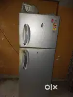 Double door fridge and washing machine
