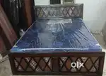 New brand Queen size cot with mattresses at affordable price