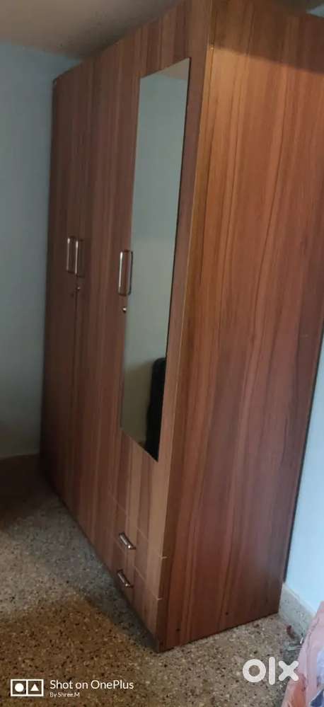 Queen Size dismantle storage cot and wardrobe