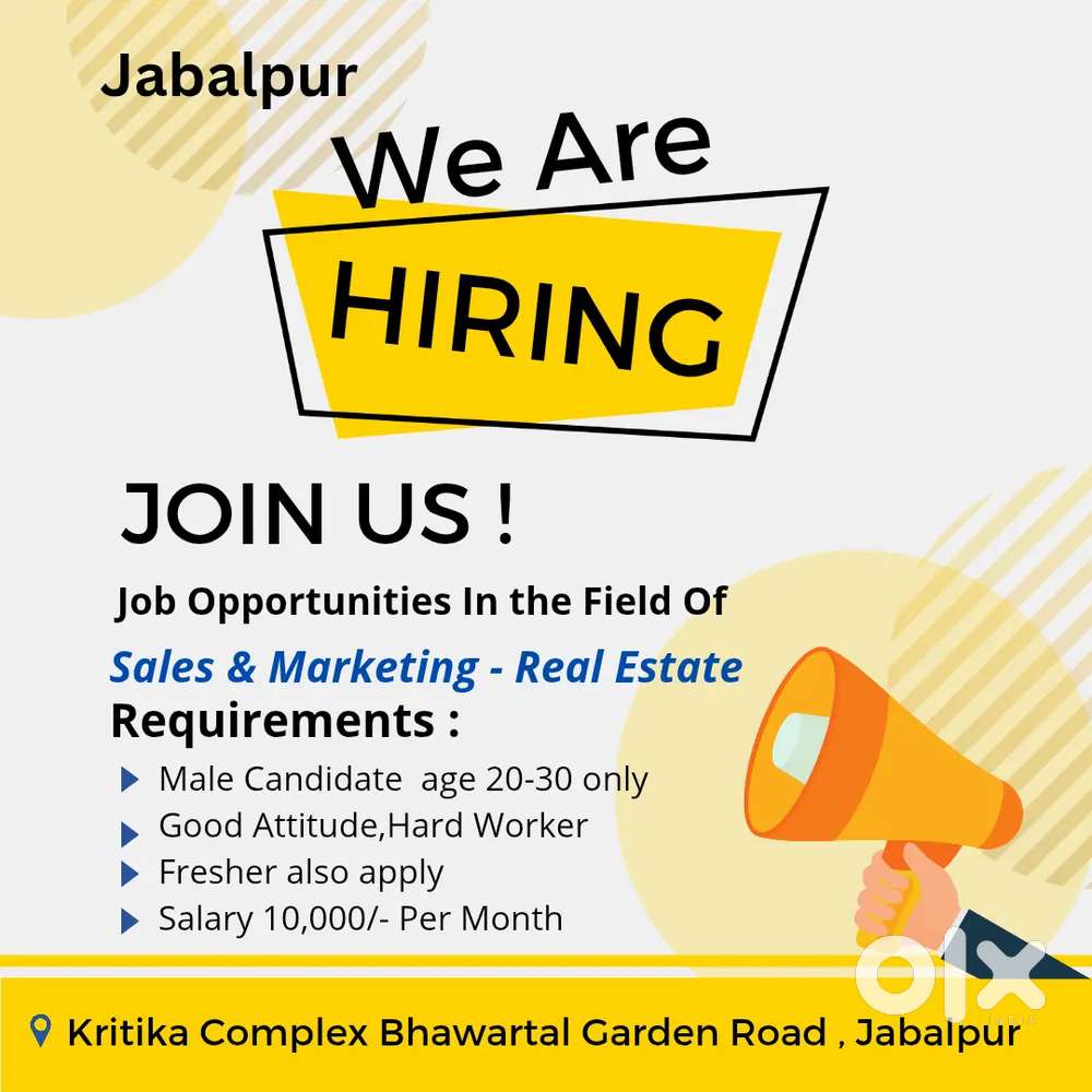 Sales Officer at Jabalpur