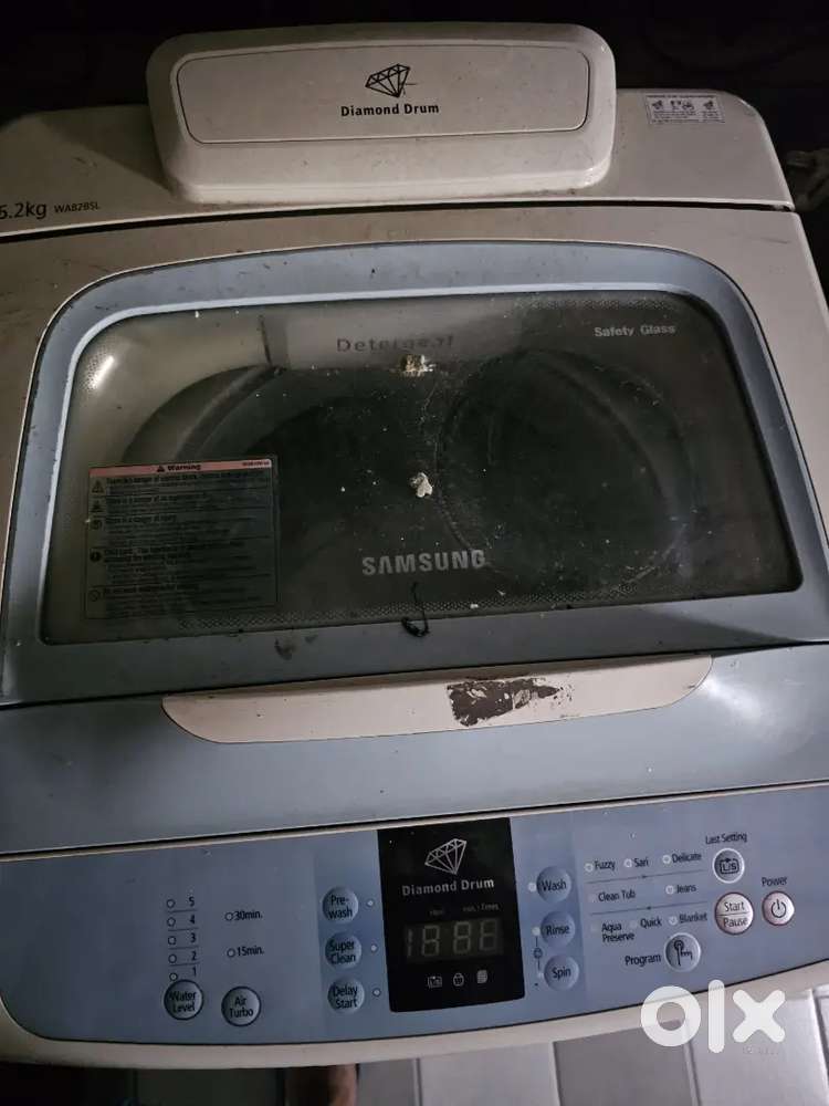 Samsung Diamond drum 6.2 kg, panel needs repair or replacement
