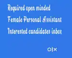 Required Female Personal Assistant