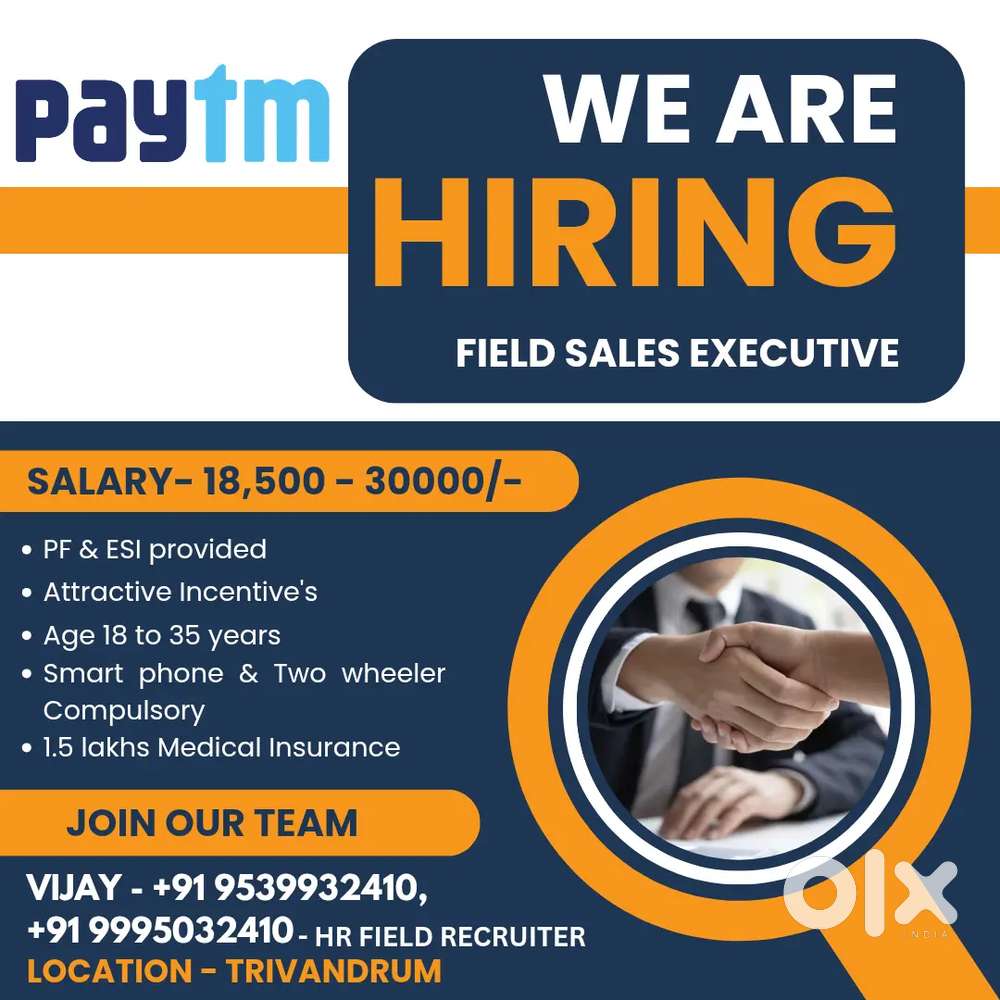 FIELD SALES EXECUTIVE'S @ PAYTM