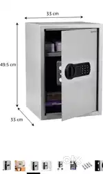 Amazon Basics Digital Safe with Electronic Keypad Locker for Home