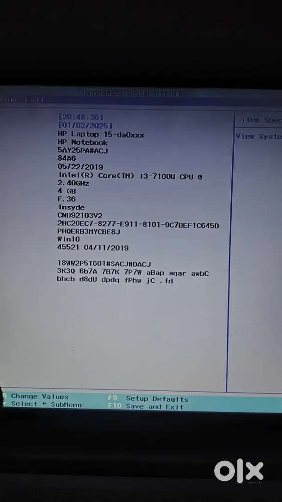 HP notebook