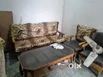 Sofa and table