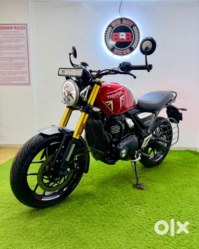 Triumph Speed 400 Next To Brand New Condition. Jawa Yezdi Honda