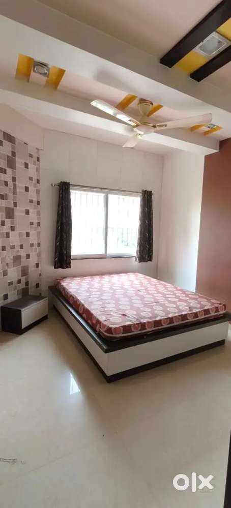 Nice 2 bhk furnished flat on 3rd Floor without Lift near Trikon Baugh