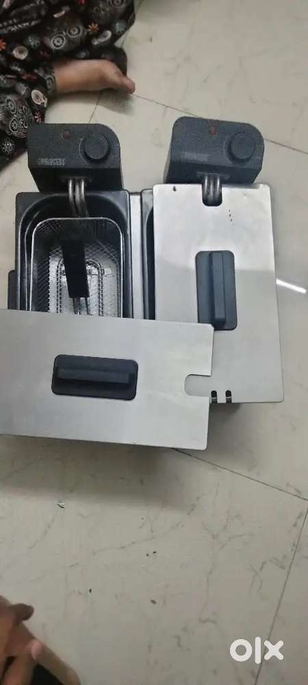 Electric Oil Double Fryer.