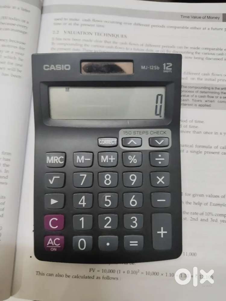 Casio Calculator Mj-12sb