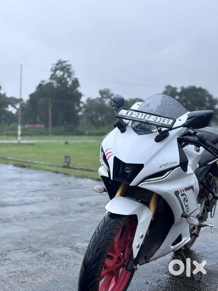 R15 v4 white limited edition