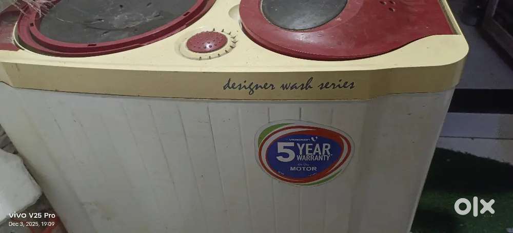 Semi auto washing machine 8kg