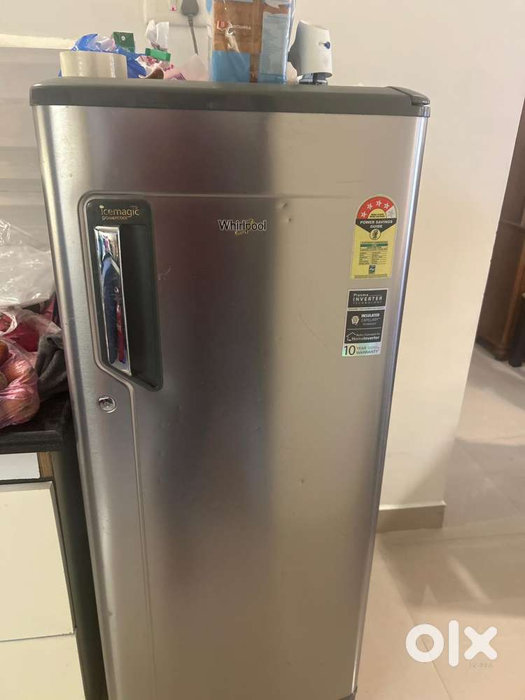 Whirpool fridge with working otg microwave free