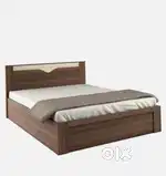 Bed - Queen Size - with storage - Space wood brand