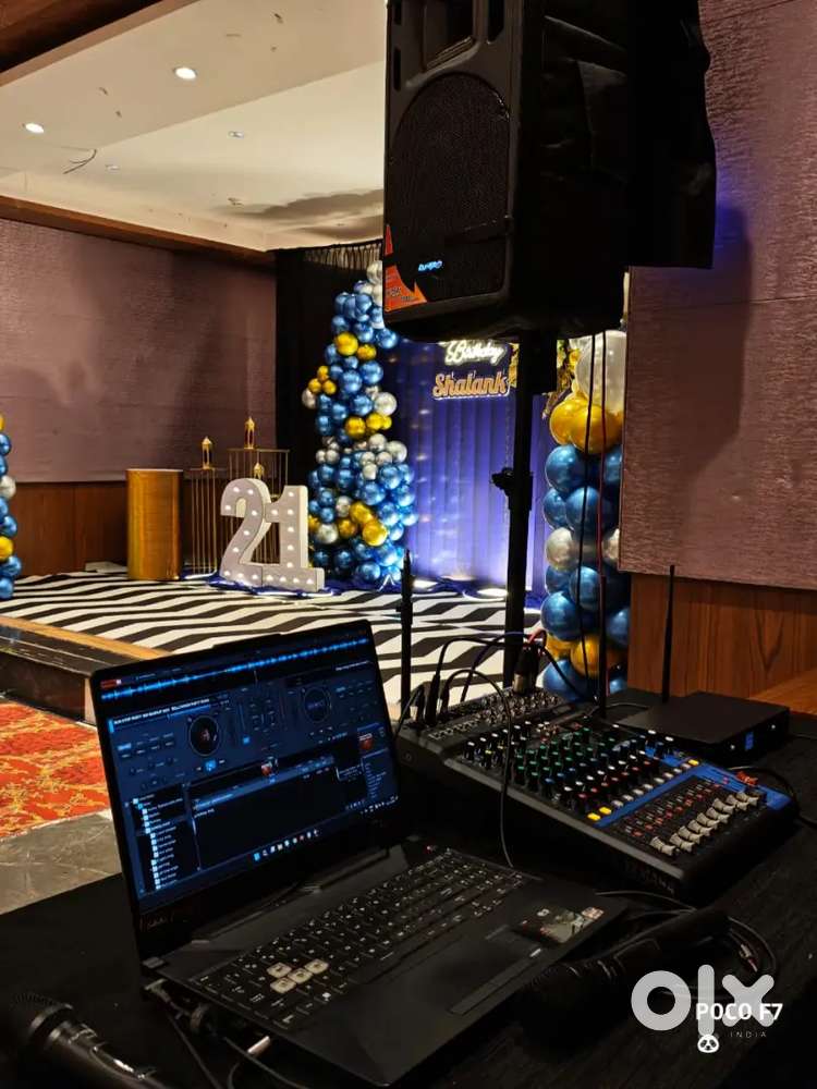 Sound system on rent