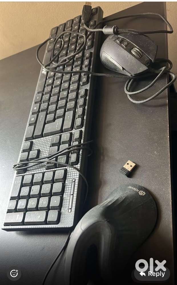 Wired keyboard , Wired mouse, and wireless mouse