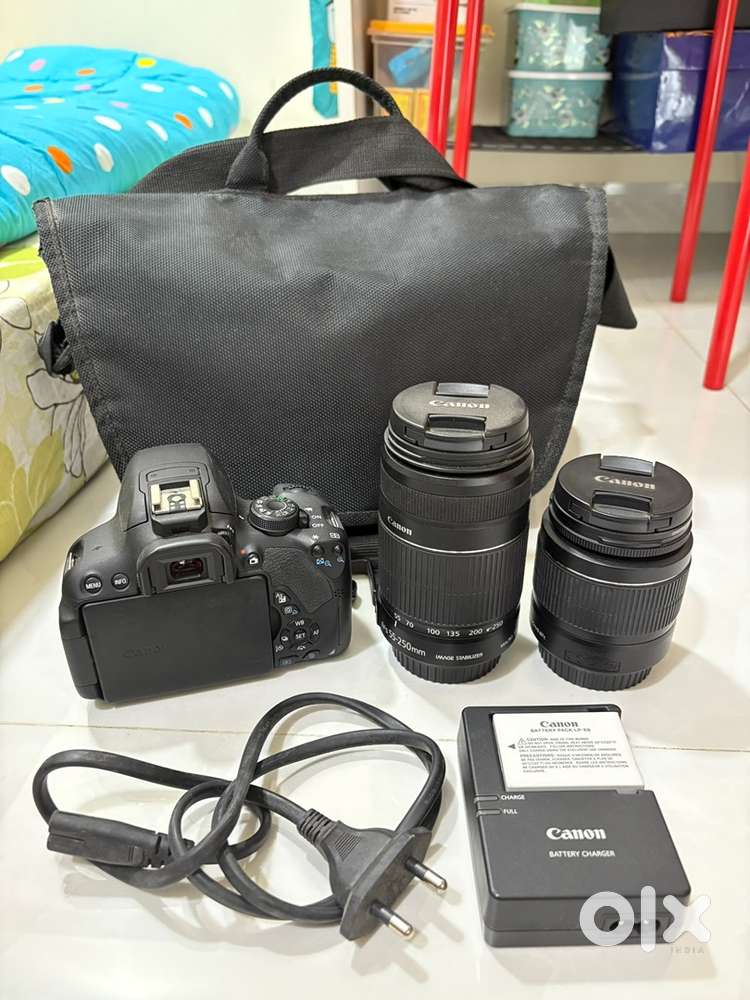 Canon EOS 700D / Rebel T5i DSLR Camera (With Full Accessories)