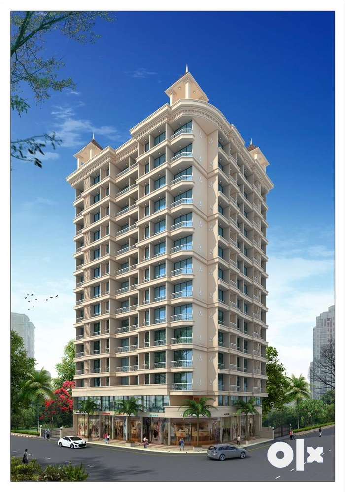 Luxurious amenities 1bhk flat in available 49++taxes near by station