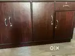TV unit with multiple storage options