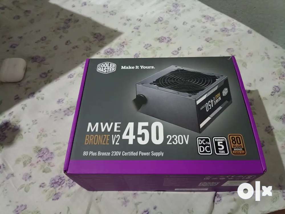Cooler master 450w psu v2 bronze certified 4m old (upgrading my pc)