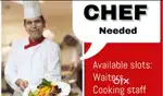 Wanted porotta and dosa maker for hotel in Ernakulam