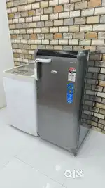Whirlpool 190 ltrs single door fridge and LG 6.2kg top load machine