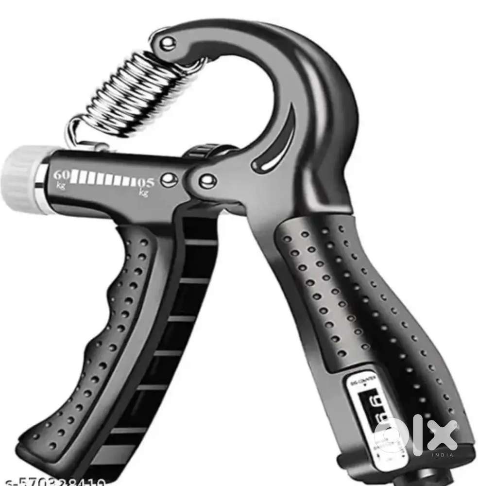 Digital Hand Gripper with Counter (5-60kg) - Forearm Exerciser