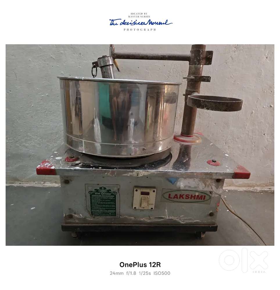 Grinder for making idli