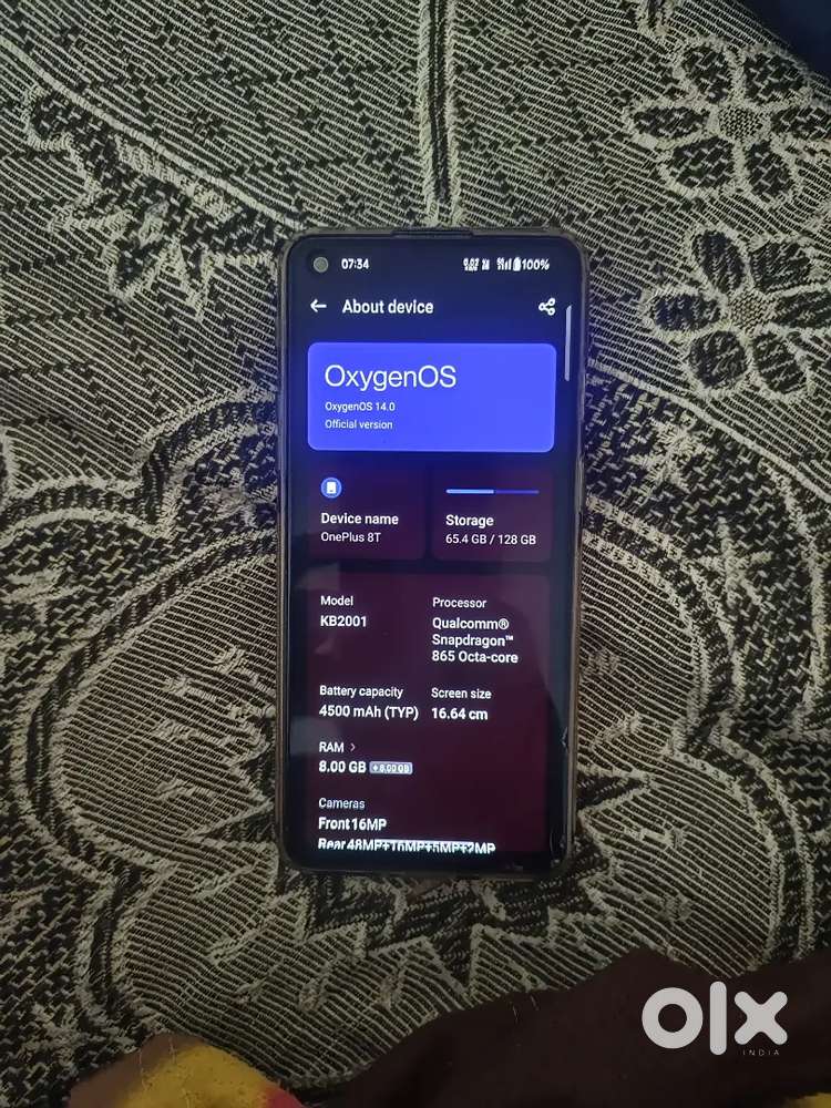 OnePlus 8T 5G  8/128gb