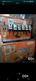 Van model soda mechine in good condition