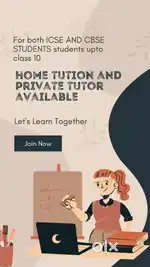 Home tutor for icse and cbse board students class 3 to 10 in Sonari