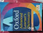 Oxford Advanced learner's Dictionary