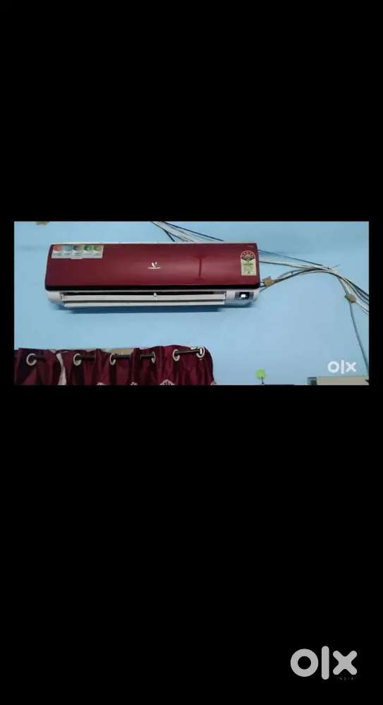 Videocon1.5 Split. 5star Non inverter AC no stabilizer &stand